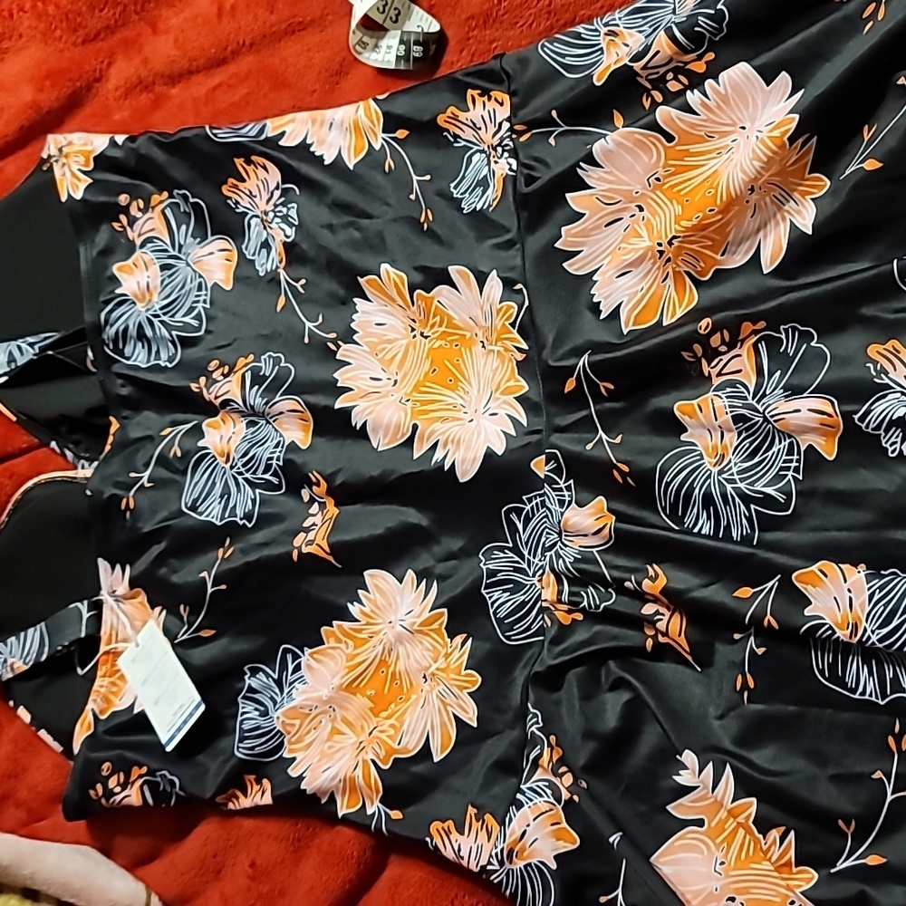 NWT Ruched Tummy Control Comfy Strap Boy Short Swim Dress Tankini Bathing Suit - Picture 10 of 14